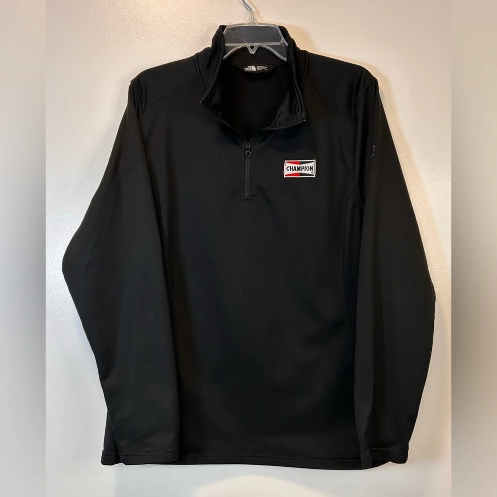The North Face Black Performance 1/4 Zip Pullover Jacket Champion Women’s XXL